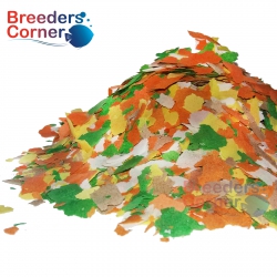 BREEDERS CORNER Premium Multi Colour Flake Food