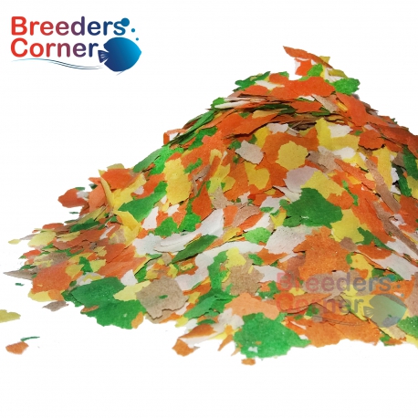 BREEDERS CORNER Premium Multi Colour Flake Food