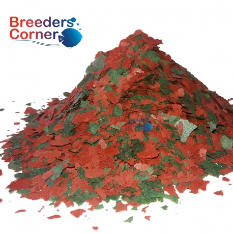 BREEDERS CORNER Premium Chichlid Flake Food - Colour Enhancing